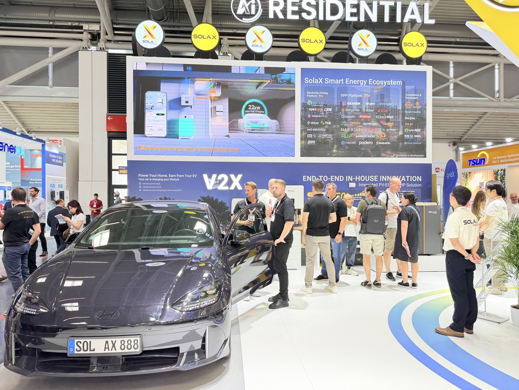 SolaX tham gia Triển lãm Intersolar Europe