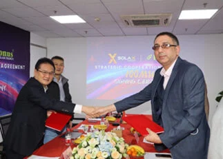 Solax đã ký thỏa thuận hợp tác chiến lược 100mW với fronus